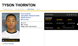 Illustration for article titled The Two Best (And Only) Sixth-Grade Football Prospects